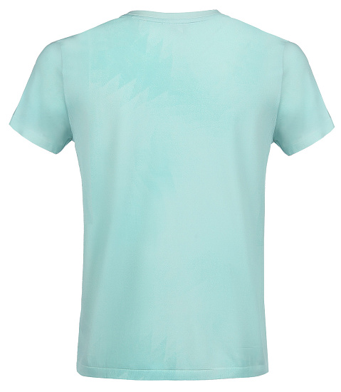 Футболка женская Anta 862525108 Blue/Allover Print - Фото 2 большая