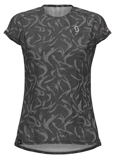Футболка женская Scott Kinabalu Reversible Run Black/White - Фото 1 большая