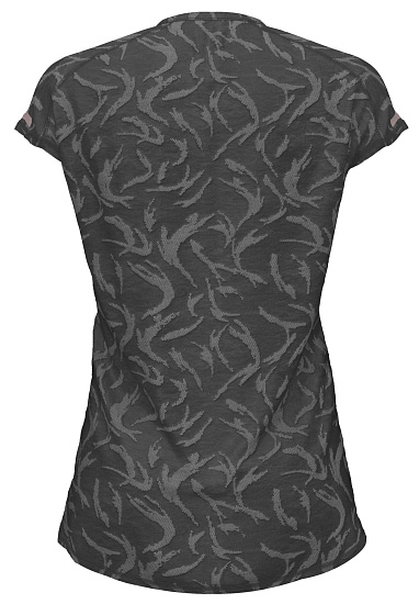 Футболка женская Scott Kinabalu Reversible Run Black/White - Фото 2 большая