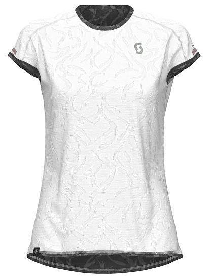 Футболка женская Scott Kinabalu Reversible Run Black/White - Фото 3 большая