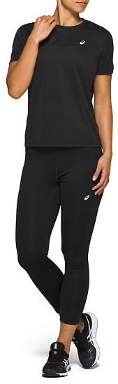 Футболка женская ASICS Katakana Ss Performance Black - Фото 6 большая