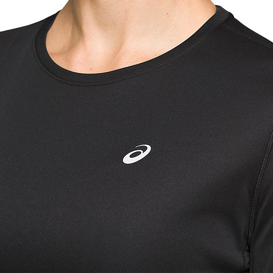 Футболка женская ASICS Katakana LS Performance Black - Фото 9 большая