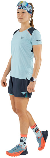 Футболка женская Dynafit Sky Marine Blue - Фото 2 большая