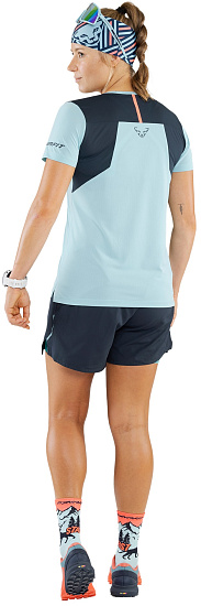 Футболка женская Dynafit Sky Marine Blue - Фото 3 большая