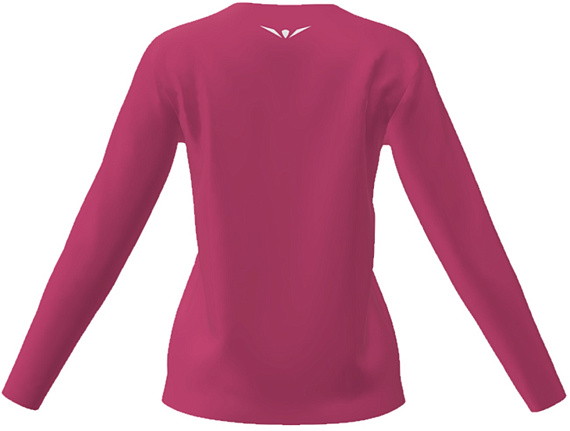 Лонгслив женский UGLOW LS Micro RS Purple - Фото 2 большая