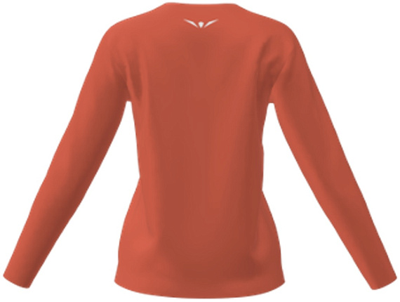 Лонгслив женский UGLOW LS Micro RS Tigerlily - Фото 2 большая