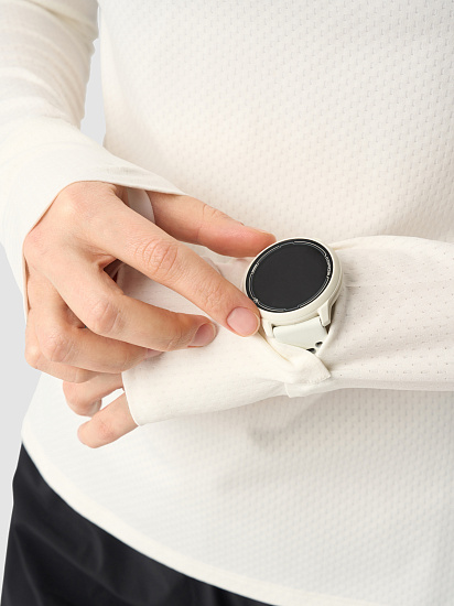 Лонгслив женский GRI Весна Белый - Фото 5 большая