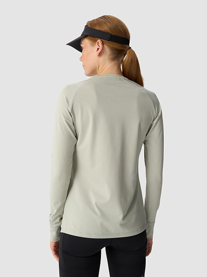 Лонгслив женский GRI Весна Серый - Фото 2 большая