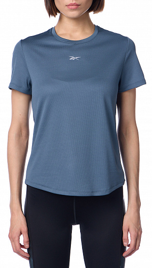Футболка женская Reebok Running Speedwick Голубой - Фото 1 большая