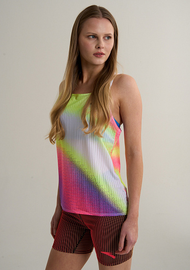 Майка женская Anta 862535101R Neon Red - Фото 4 большая