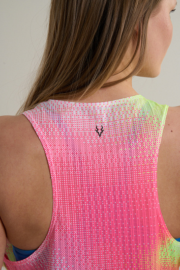 Майка женская Anta 862535101R Neon Red - Фото 9 большая