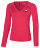 Футболка женская Mizuno L/S Tee Opera Red - Фото 1 малая