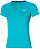 Футболка женская Mizuno Alpha Sun Protect синий/зеленый - Фото 1 малая