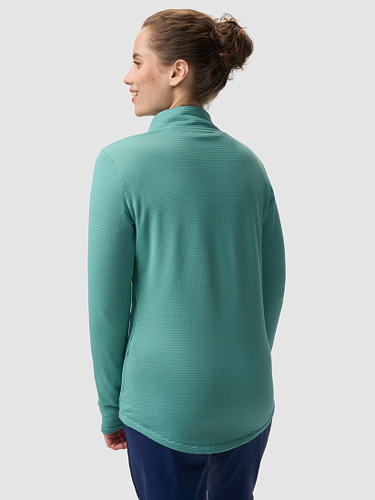 Лонгслив женский GRI Винд Зелёный - Фото 7 большая