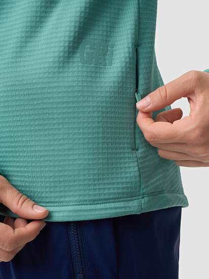 Лонгслив женский GRI Винд Зелёный - Фото 11 большая