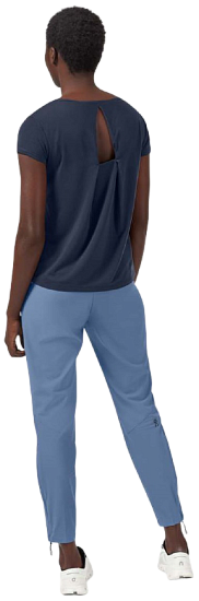 Футболка женская On Active-T Breathe Navy - Фото 3 большая