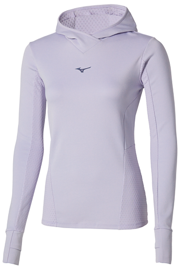 Лонгслив женский Mizuno Active Warm LS Icelandic Blue - Фото 1 большая