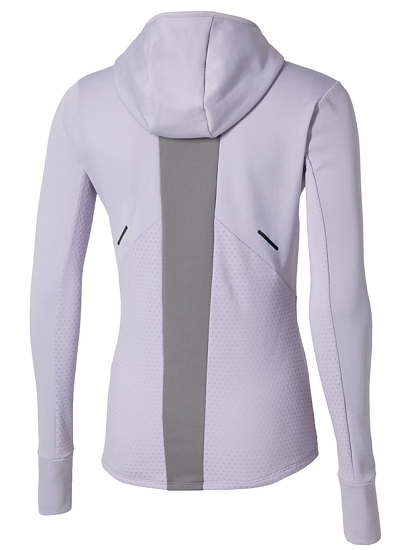 Лонгслив женский Mizuno Active Warm LS Icelandic Blue - Фото 2 большая