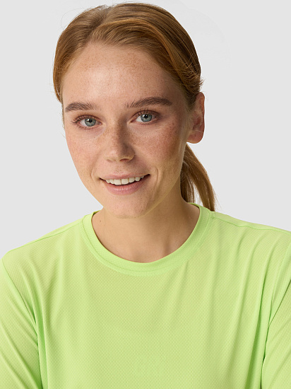 Лонгслив женский GRI Лето Яблочный - Фото 3 большая