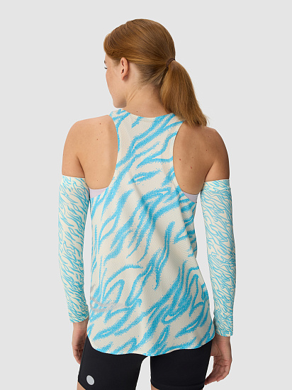 Майка женская GRI Старт Молочно-Голубой - Фото 3 большая