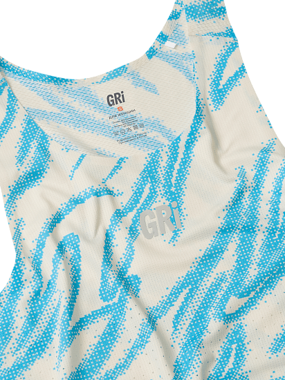 Майка женская GRI Старт Молочно-Голубой - Фото 6 большая