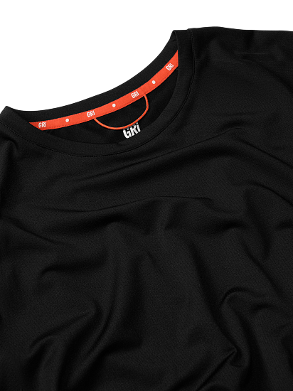 Футболка женская GRI Лето Чёрный - Фото 6 большая