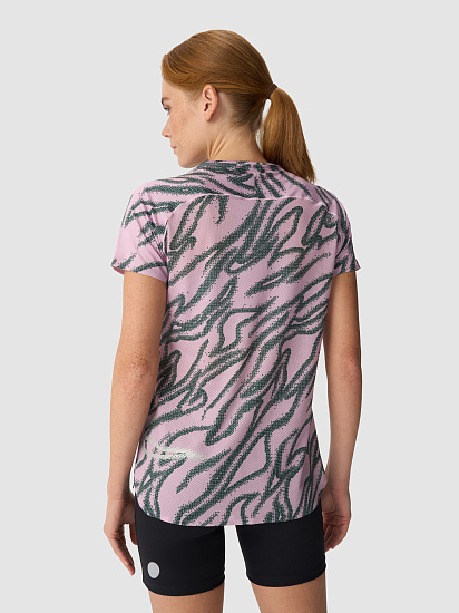 Футболка женская GRI Старт Лилово-Зелёный - Фото 2 большая