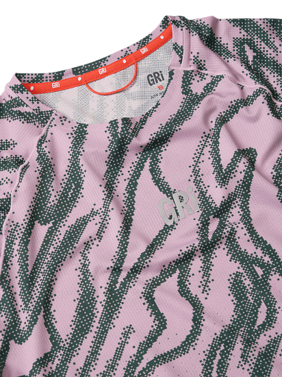 Футболка женская GRI Старт Лилово-Зелёный - Фото 5 большая