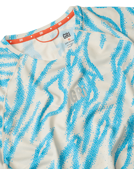 Футболка женская GRI Старт Молочно-Голубой - Фото 5 большая