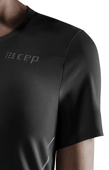 Футболка женская CEP C830W чёрный - Фото 5 большая
