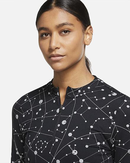Футболка женская Nike Element Flash Black/Reflective Silver - Фото 5 большая