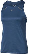 Майка женская Mizuno Tech Light Singlet Estate Blue