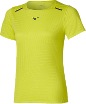 Футболка женская Mizuno Tech Light Lightning Yellow