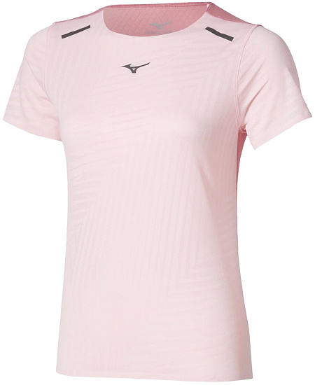 Футболка женская Mizuno Tech Light Rose Elegance - Фото 1 большая