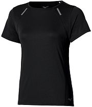 Футболка женская Mizuno Active Dryaeroflow Black