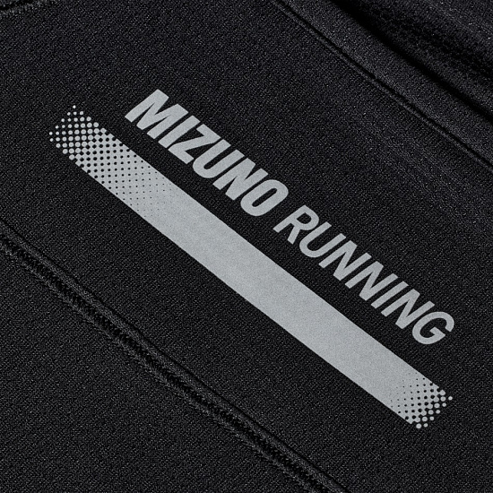 Футболка женская Mizuno Active Dryaeroflow Black - Фото 5 большая