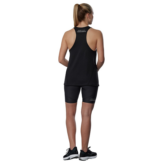 Майка женская Mizuno Active Dryaeroflow Black - Фото 6 большая