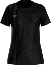 Футболка женская Mizuno Active Dryaeroflow Graphic Yamaori