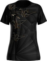 Футболка женская Mizuno Active Dryaeroflow Graphic Taniori