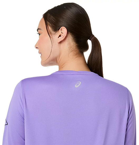 Лонгслив женский ASICS Fujitrail Logo Amethyst - Фото 5 большая