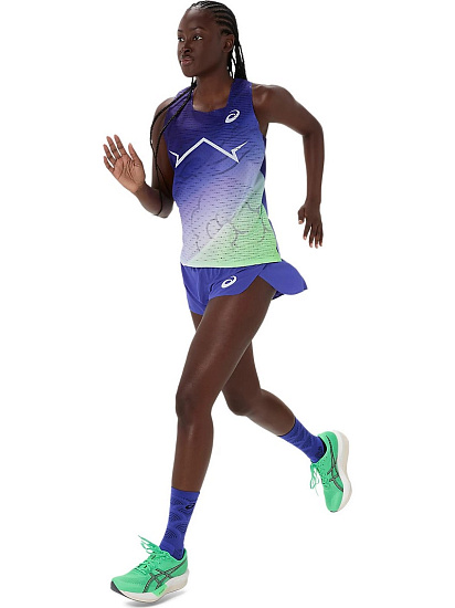 Майка женская ASICS Metaspeed Cobalt Burst - Фото 8 большая