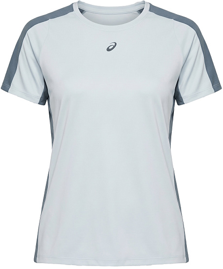 Футболка женская ASICS Fujitrail Elite Ss Cool Grey/Iron Clad - Фото 1 большая