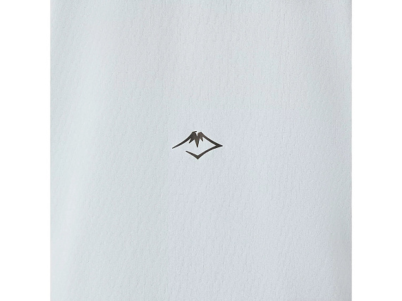 Футболка женская ASICS Fujitrail Elite Ss Cool Grey/Iron Clad - Фото 6 большая