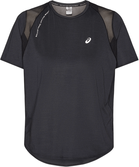Футболка женская ASICS Road Ss Performance Black - Фото 1 большая