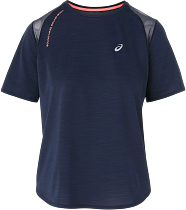 Футболка женская ASICS Road Ss Midnight