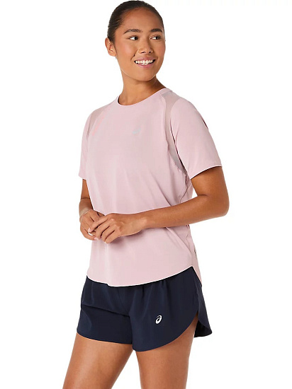 Футболка женская ASICS Road Ss Morganite - Фото 4 большая