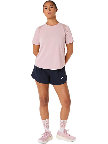 Футболка женская ASICS Road Ss Morganite - Фото 8 большая