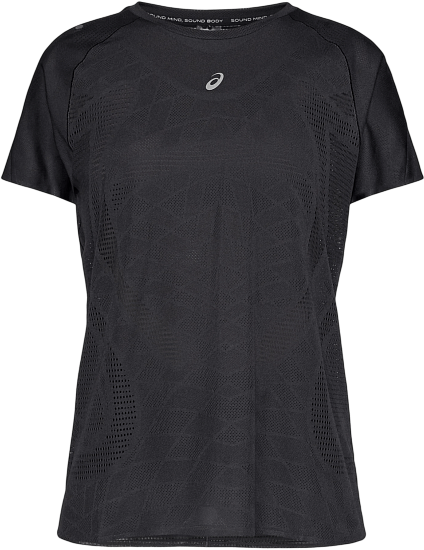 Футболка женская ASICS Metarun Ss Performance Black - Фото 1 большая