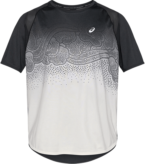 Футболка женская ASICS Road Fade Ss Performance Black - Фото 1 большая