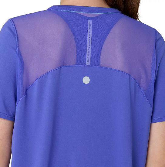 Футболка женская ASICS Road Fade Ss Cobalt - Фото 6 большая